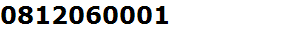 0812060001